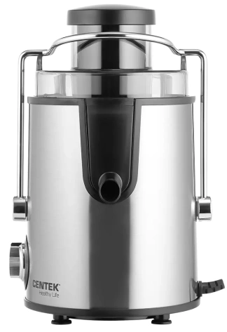 Соковыжималка Centek CT-1209 (черный, сталь) - фото в интернет-магазине Арктика