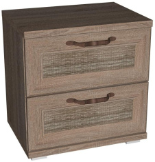 Спальня "Рандеву" тумба прикроватная T45.2 (дуб оксид) - каталог товаров магазина Арктика