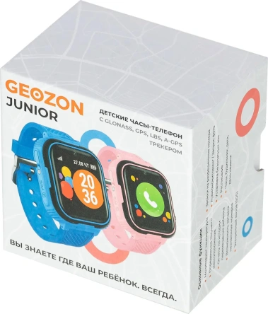 Смарт-часы Geozon Junior Pink (G-W11PNKB) - фото в интернет-магазине Арктика