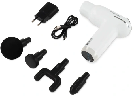 Массажер Hyundai H-MG898  белый - фото в интернет-магазине Арктика