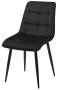 Стул CHIC (BLUVEL-19 / BLACK) - М-Сити