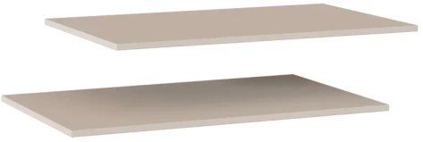 Спальня "Орландо" (ОР-011.07) комплект полок (Ярко серый) - Ангстрем - фото в интернет-магазине Арктика