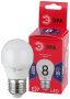 Лампа светодиодная ЭРА RED LINE LED P45-8w-865-E27 R