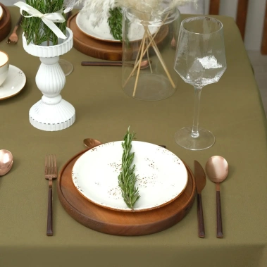 Скатерть Этель Kitchen цв. зелёный  7866034 150*110 см - Сима-ленд - фото в интернет-магазине Арктика