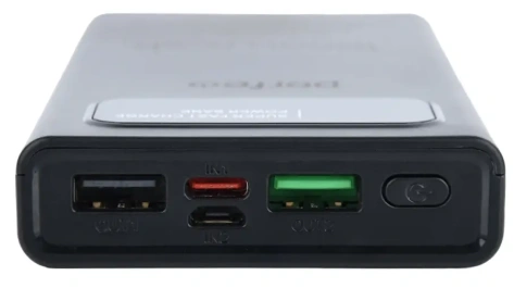 Аккумулятор внешний Perfeo Powerbank Universal 10000 mAh Черный (PF_E1631) - фото в интернет-магазине Арктика