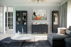 Гостиная "Орландо" (Серый уголь) - Ангстрем - каталог товаров магазина Арктика