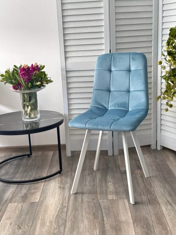 Стул РИЧИ (H-52 бирюзовый/белый) - М-Сити - фото в интернет-магазине Арктика