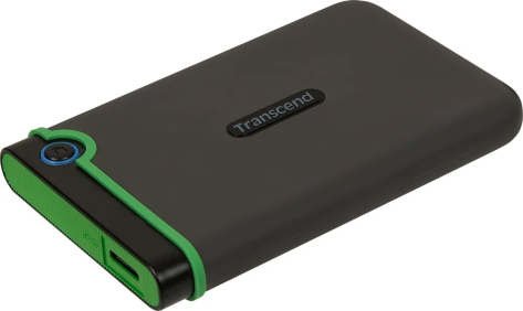Жесткий диск в корпусе 2,5" Transcend 2Tb (TS2TSJ25M3S) серый - фото в интернет-магазине Арктика