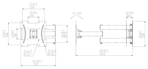 Кронштейн Benatek LCD-33B - фото в интернет-магазине Арктика