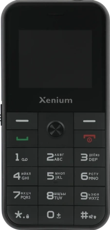 Мобильный телефон Xenium X718 Black - фото в интернет-магазине Арктика
