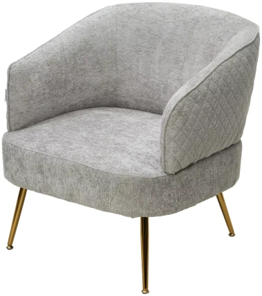 Кресло MUSSELS (3018-03/GOLD) - М-Сити - фото в интернет-магазине Арктика