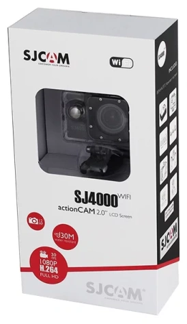 Экшн-камера SJCam SJ4000 Black - фото в интернет-магазине Арктика