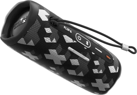 Портативная акустика JBL Flip 6 Black (JBLFLIP6MG) - фото в интернет-магазине Арктика