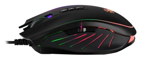 Мышь A4Tech Bloody Q81 Curve (черная) USB - фото в интернет-магазине Арктика