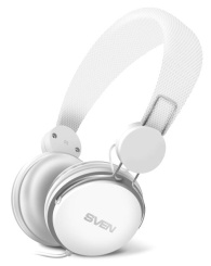 Наушники + микрофон Sven AP-321M (белые) - каталог товаров магазина Арктика