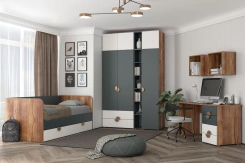 Детская "Тризиль" (дуб барокко/зеленый камень) - Столлайн - каталог товаров магазина Арктика