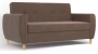 Диван "Лайм" 02 (коричневый велюр) - Столлайн