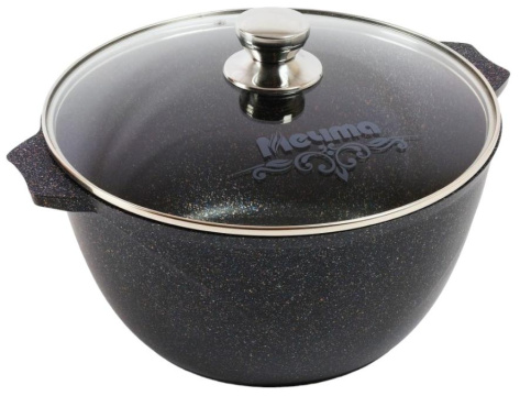 Кастрюля Мечта АП "Гранит star" 46803 6 л - Регент Рус - фото в интернет-магазине Арктика