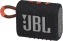Портативная акустика JBL Go 3 Black Orange  (JBLGO3BLKO) - фото в интернет-магазине Арктика