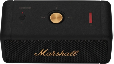 Портативная акустика Marshall Emberton II Black - фото в интернет-магазине Арктика