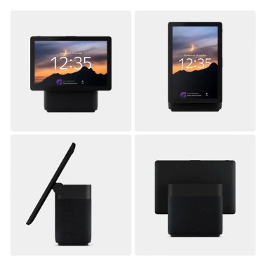 Умная колонка Яндекс Станция Дуо Макс Zigbee YNDX-00055BLK Черная - фото в интернет-магазине Арктика