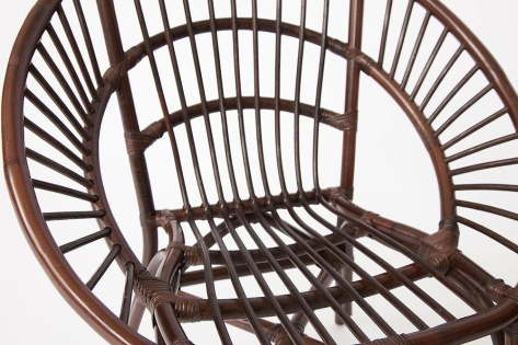 Комплект "TURKEY" (стол круг+2 кресла+диван/walnut) - Тетчер - фото в интернет-магазине Арктика