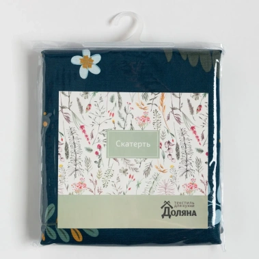 Скатерть Доляна Twilight forest 146х180 см, 100% хл, рогожка 9322517 - Сима-ленд - фото в интернет-магазине Арктика