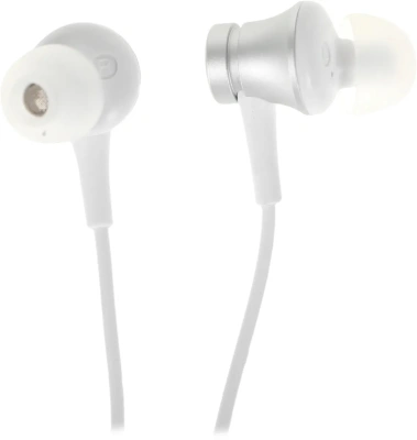 Наушники Xiaomi Mi In-Ear Headphones Basic Silver (HSEJ03JY/ZBW4355TY) - фото в интернет-магазине Арктика