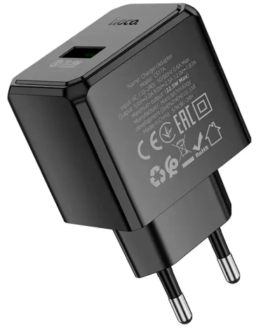 Зарядное устройство сетевое Hoco CS17A 22.5W Black (HC-38401) - фото в интернет-магазине Арктика