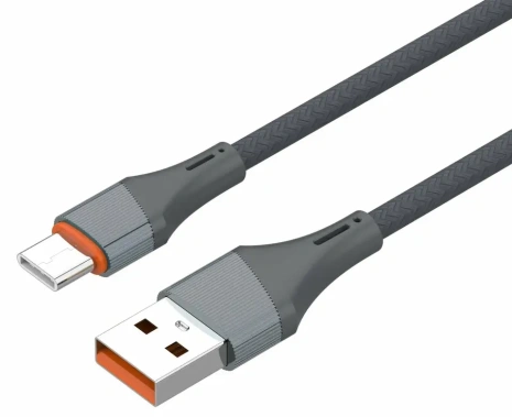 Кабель LDNIO LS631 USB-Type-C 1m 30w Gray (LD_C3842) - фото в интернет-магазине Арктика