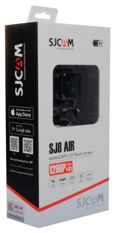 Экшн-камера SJCam SJ8 Air Black - фото в интернет-магазине Арктика