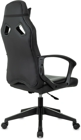 Кресло игровое ZOMBIE 50 B черно искуственная кожа - фото в интернет-магазине Арктика