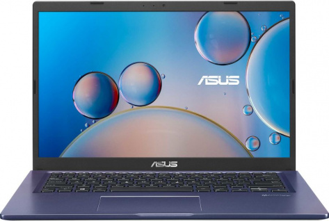 Ноутбук Asus X415JF-EB151T P 6805/8Gb/SSD256Gb/14" Win10 (синий) - фото в интернет-магазине Арктика