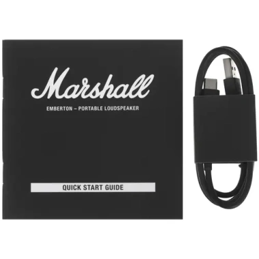 Портативная акустика Marshall Emberton II Black - фото в интернет-магазине Арктика