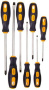 Набор отверток ЕРМАК 7 пр. (SL4x100,SL5.5x150,SL6.5x150,SL8x200,PH1x75,PH2x100,PH3x180) 651-931