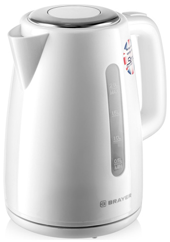 Чайник BRAYER BR1058WH - фото в интернет-магазине Арктика