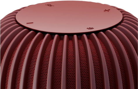 Умная колонка SberBoom Салют 40Вт (SBDV-00090T) красная - фото в интернет-магазине Арктика