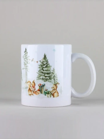 Кружка "Новогодний лес" 10646609 320 мл - Сима-ленд - фото в интернет-магазине Арктика