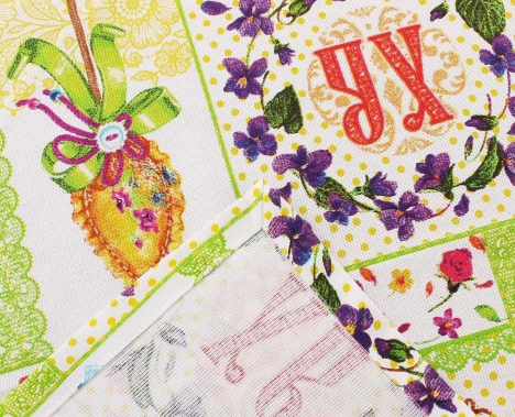 Скатерть "Доляна" Светлая Пасха 145*144 см, 100% хлопок, рогожка 164 г/м2 2058665 - Сима-ленд - фото в интернет-магазине Арктика