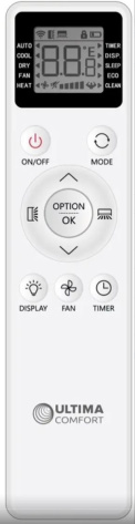 Кондиционер ULTIMA COMFORT ECP-07PN - фото в интернет-магазине Арктика