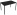 Стол обеденный "Торрес" тип 1 (Черный глянец/Черный муар) - Три Я - каталог товаров магазина Арктика