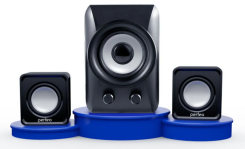 Колонки Perfeo PODIUM 2.1 (черные) PF_5130 - каталог товаров магазина Арктика