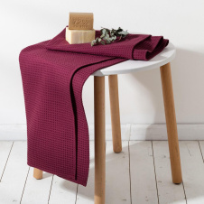 Полотенце вафельное Этель 6250183 70*140 см (темная сирень) - Сима-ленд - каталог товаров магазина Арктика