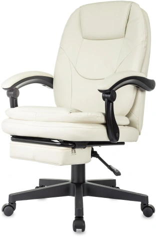 Кресло CH-868N-BF/IVORY-PU слоновая кость иск. кожа - фото в интернет-магазине Арктика