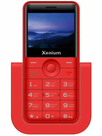 Мобильный телефон Xenium X700 Red - фото в интернет-магазине Арктика