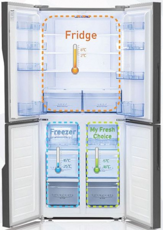 Холодильник Hisense RQ-56WC4SAB - фото в интернет-магазине Арктика