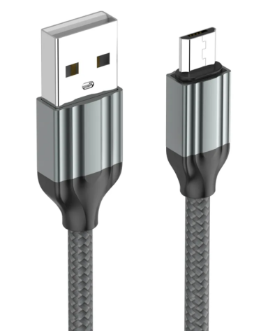 Кабель USB LDNIO Micro LS432 2м (серый)  - фото в интернет-магазине Арктика
