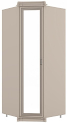 Спальня "Адажио" (АГ-231.02) шкаф угловой с зерк (кашемир серый) - Ангстрем - каталог товаров магазина Арктика