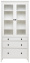 Гостиная "Мира" шкаф-витрина 23 (белый) - Импэкс - фото в интернет-магазине Арктика