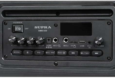 Портативная акустика Supra SMB-630 - фото в интернет-магазине Арктика